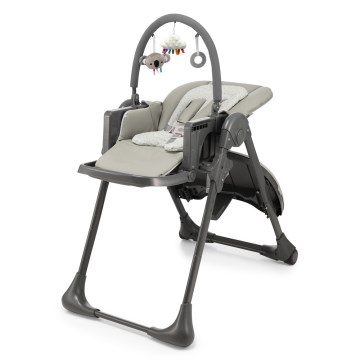 KINDERKRAFT - 2-in-1 Kinderhochstuhl TUMMIE grau