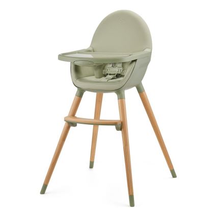 KINDERKRAFT - Kinderhochstuhl 2in1 FINI2 Buche/Grün