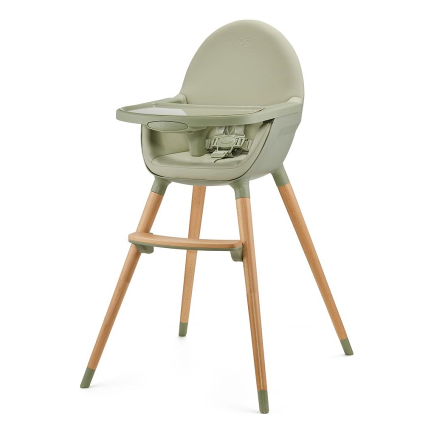 KINDERKRAFT - Kinderhochstuhl 2in1 FINI2 Buche/Grün