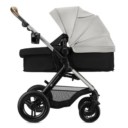 KINDERKRAFT - 3-in-1 Kombi-Kinderwagen MOOV 2 XL Air Grey