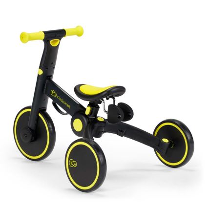 KINDERKRAFT - Kinderlaufrad 3in1 4TRIKE gelb/schwarz