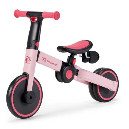 KINDERKRAFT - Kinderlaufrad 3in1 4TRIKE rosa