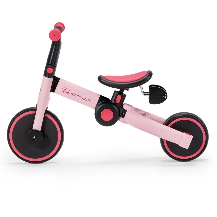 KINDERKRAFT - Kinderlaufrad 3in1 4TRIKE rosa