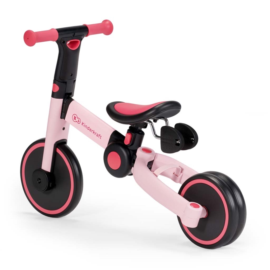 KINDERKRAFT - Kinderlaufrad 3in1 4TRIKE rosa