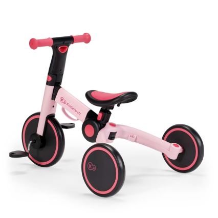 KINDERKRAFT - Kinderlaufrad 3in1 4TRIKE rosa