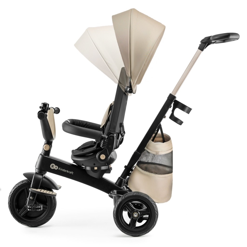 KINDERKRAFT - 5-in-1 Kinder-Dreirad EASYTWIST beige