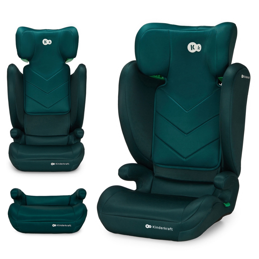 KINDERKRAFT - Auto-Kindersitz I-SPARK i-Size (100-150 cm) grün