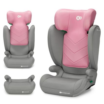 KINDERKRAFT - Auto-Kindersitz I-SPARK i-Size (100-150 cm) rosa