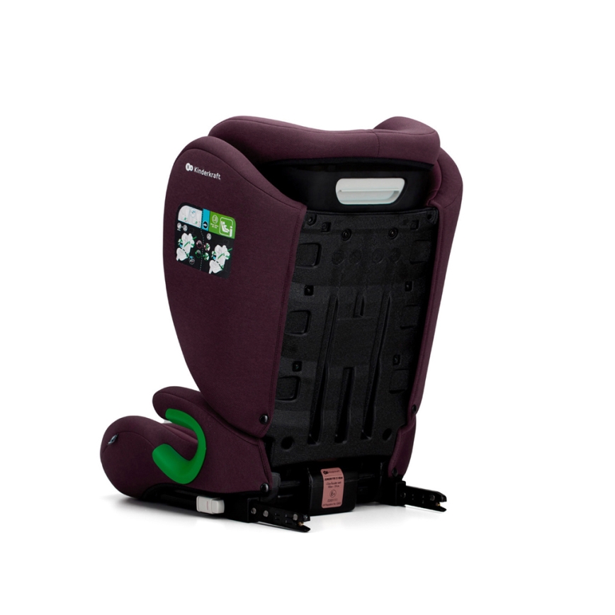 KINDERKRAFT - Auto-Kindersitz JUNIOR FIX 2 (100-150 cm) Cherry pearl