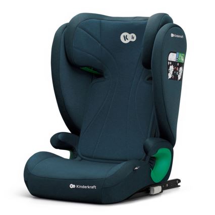 KINDERKRAFT - Auto-Kindersitz JUNIOR FIX 2 (100-150 cm) Harbor blau