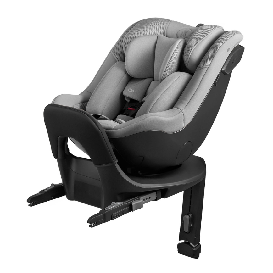 KINDERKRAFT - Autokindersitz mit drehbarer Basis I-GUARD i-Size 40-105 cm grau