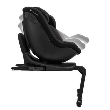 KINDERKRAFT - Autokindersitz mit drehbarer Basis I-GUARD i-Size 40-105 cm schwarz