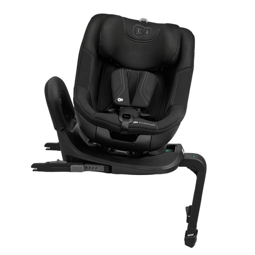 KINDERKRAFT - Autokindersitz mit drehbarer Basis I-GUARD PRO i-Size 61-105 cm schwarz