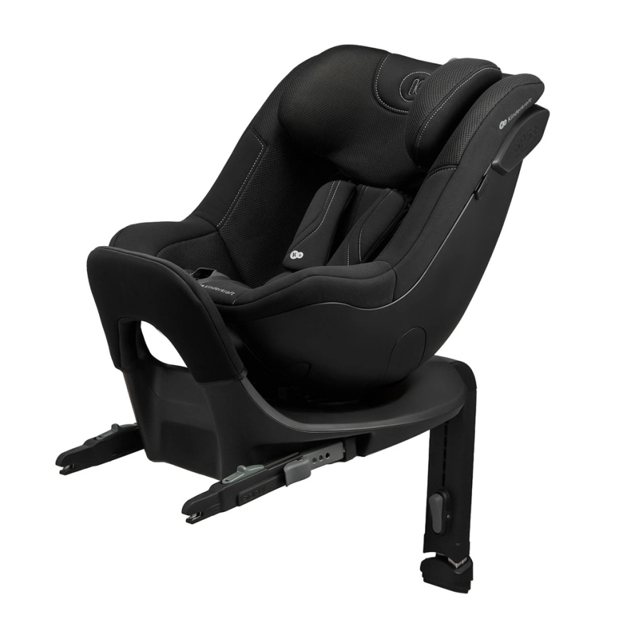KINDERKRAFT - Autokindersitz mit drehbarer Basis I-GUARD PRO i-Size 61-105 cm schwarz