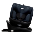 KINDERKRAFT - Autokindersitz mit Drehbasis I-GROW i-Size (40-150 cm) schwarz