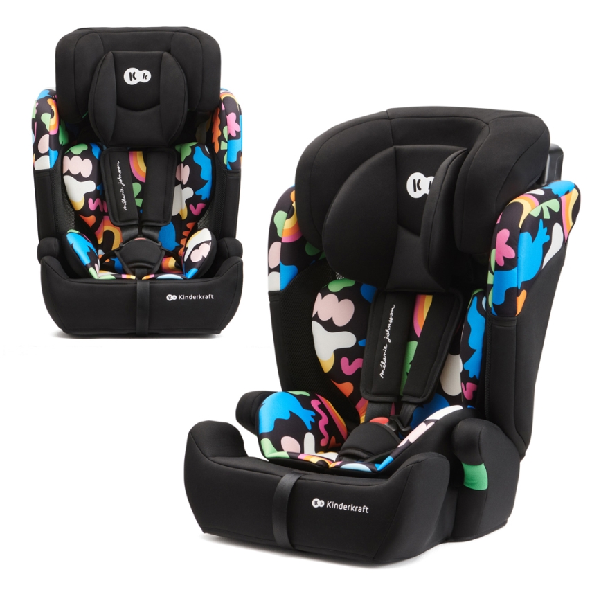 KINDERKRAFT - Autositz COMFORT UP i-Größe (76-150 cm) bunt