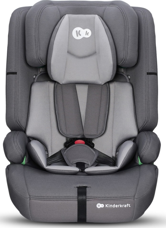 KINDERKRAFT - Autositz SAFETY FIX 2 i-Größe (76-150 cm) grau