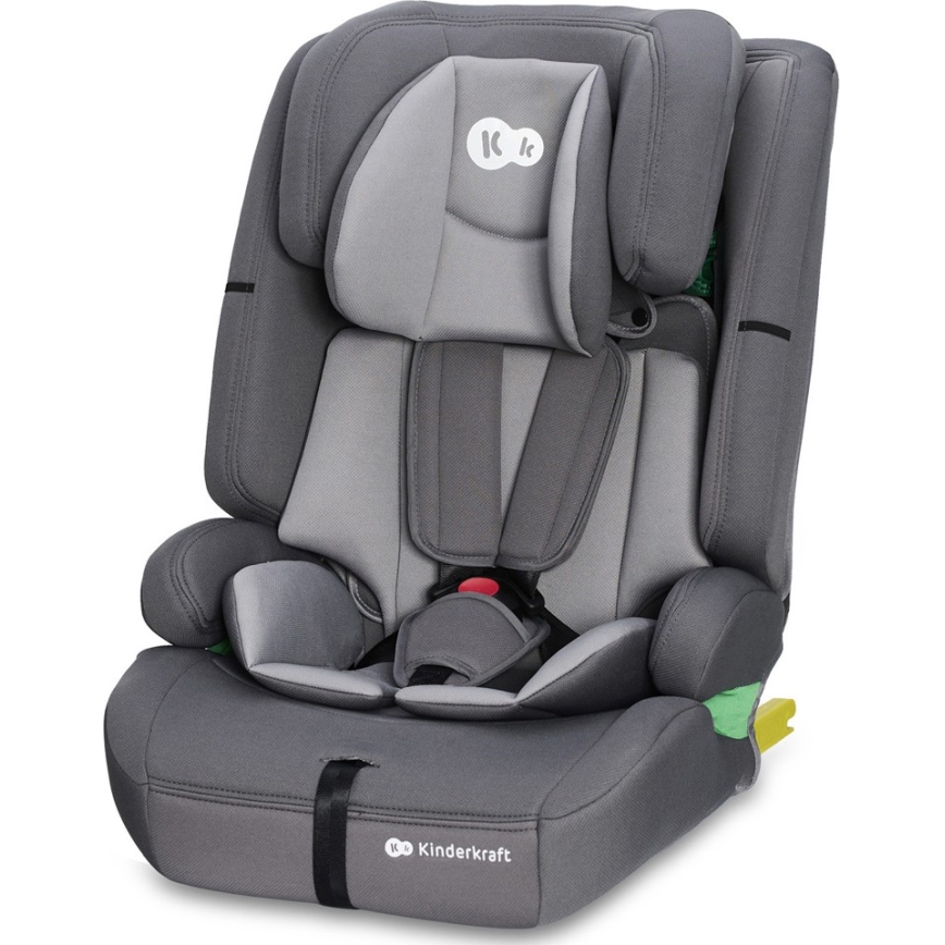 KINDERKRAFT - Autositz SAFETY FIX 2 i-Größe (76-150 cm) grau
