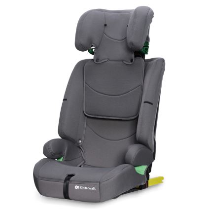 KINDERKRAFT - Autositz SAFETY FIX 2 i-Größe (76-150 cm) grau