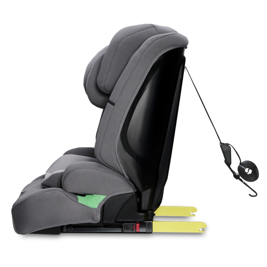 KINDERKRAFT - Autositz SAFETY FIX 2 i-Größe (76-150 cm) grau