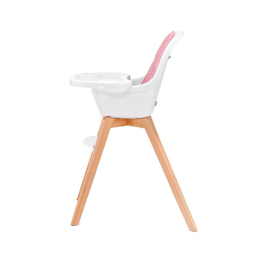KINDERKRAFT - Baby Esstischstuhl 2in1 TIXI rosa