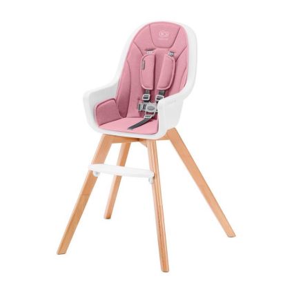 KINDERKRAFT - Baby Esstischstuhl 2in1 TIXI rosa