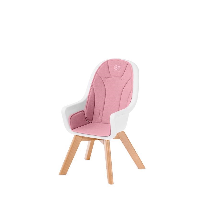 KINDERKRAFT - Baby Esstischstuhl 2in1 TIXI rosa