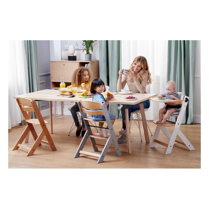 KINDERKRAFT - Baby Esstischstuhl ENOCK weiß