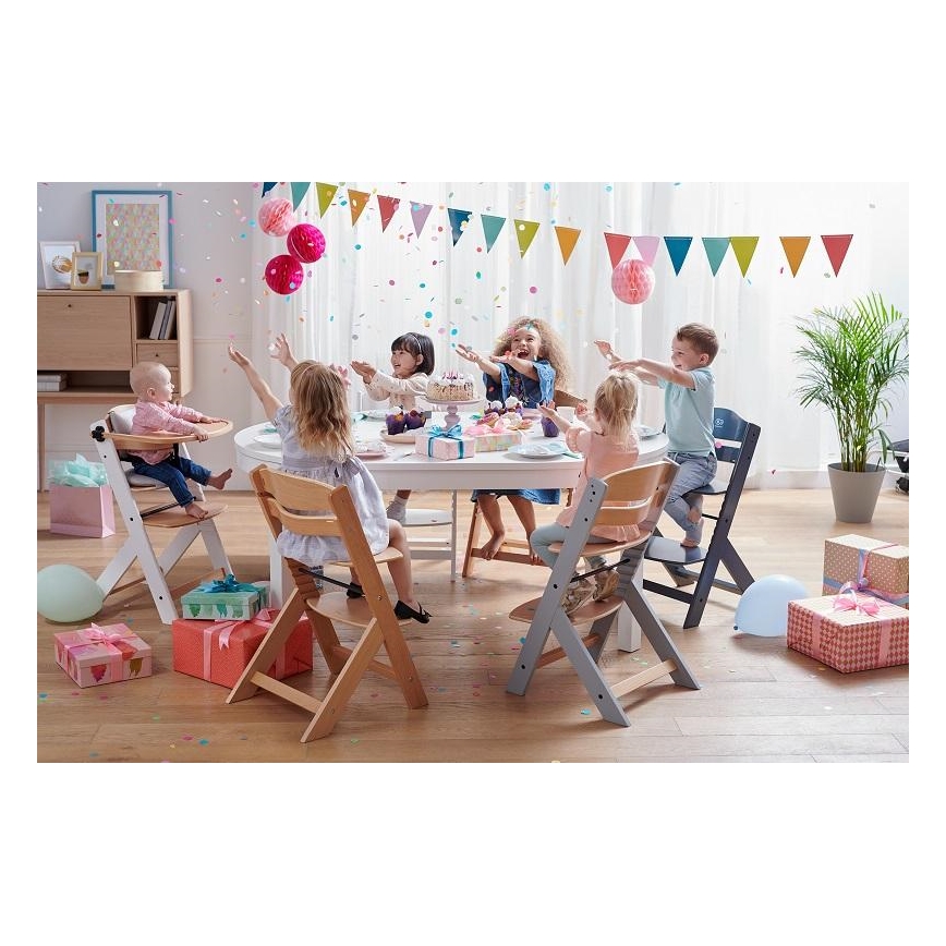 KINDERKRAFT - Baby Esstischstuhl ENOCK weiß