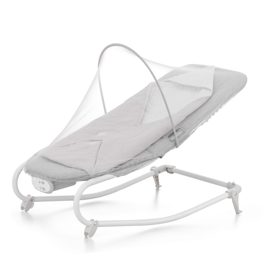 KINDERKRAFT - Baby-Schwingwippe mit Melodie FELIO 2 grau