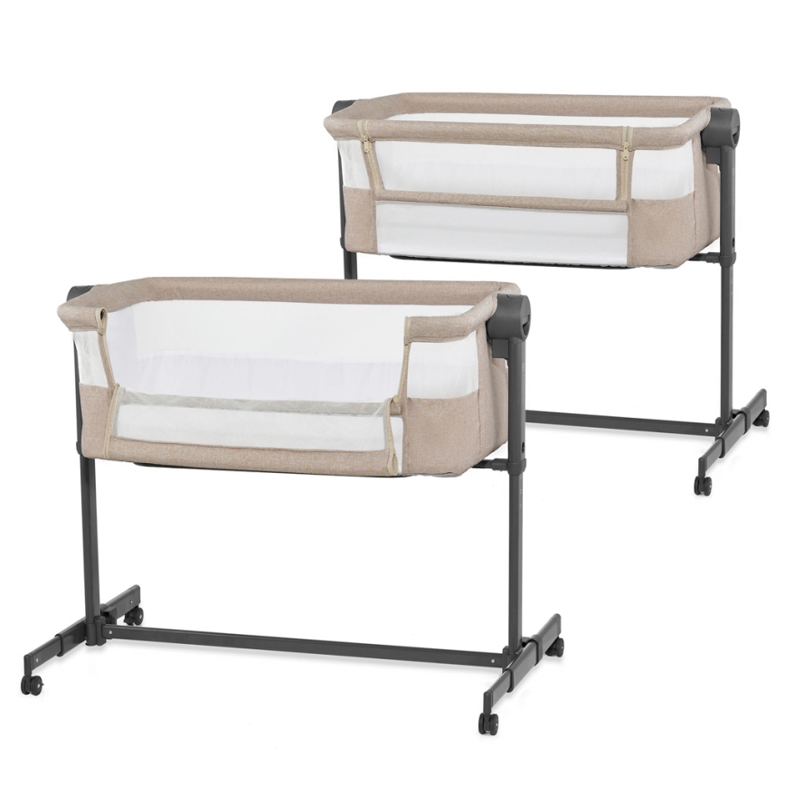 KINDERKRAFT - Babybett NESTE UP 2 beige