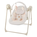 KINDERKRAFT - Babyschaukel mit Melodie SWINGEE beige 4xAAA/230V