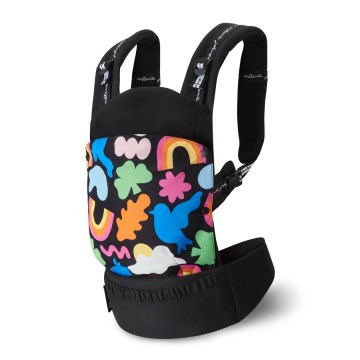 KINDERKRAFT - Babytrage HUGGY Happy shapes