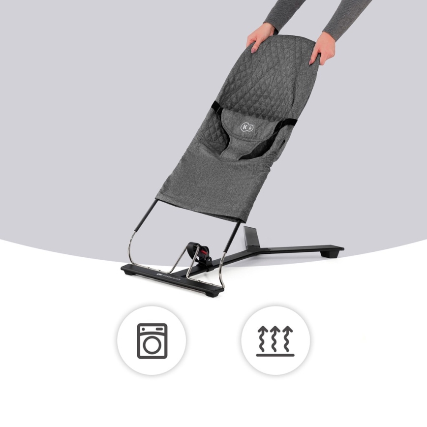 KINDERKRAFT - Babywippe MIMI grau