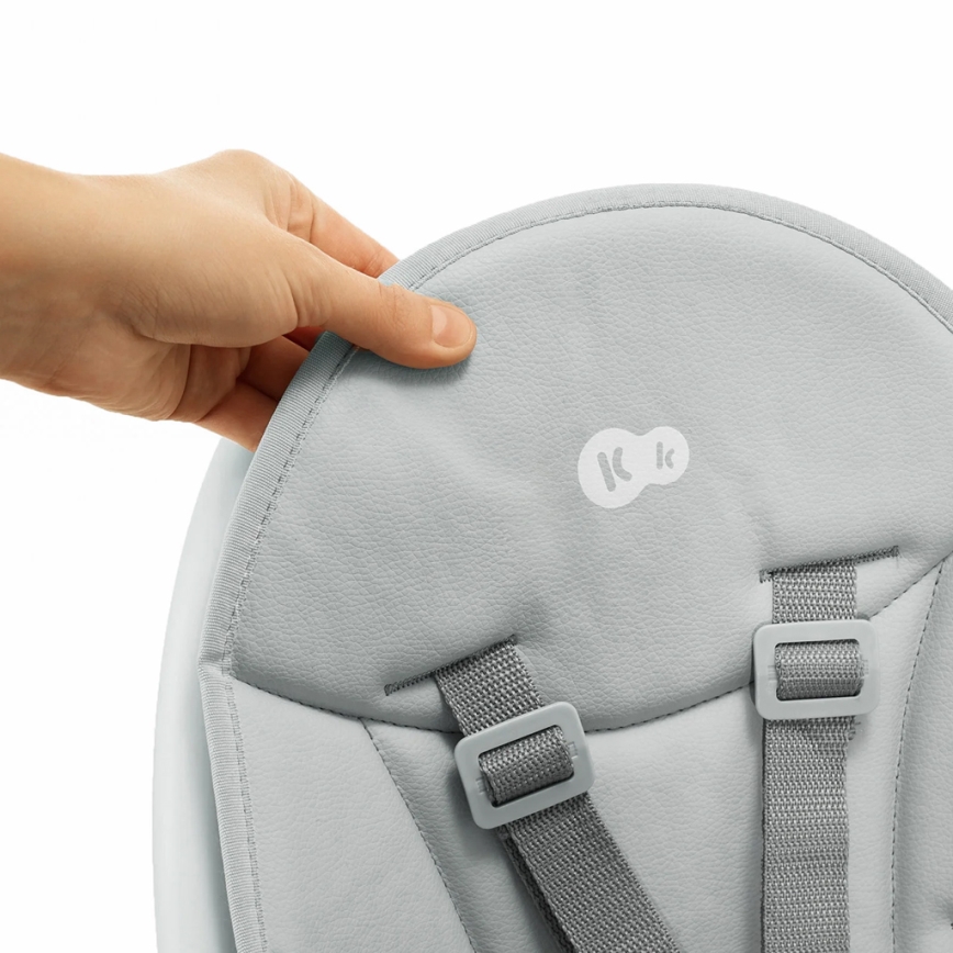 KINDERKRAFT - Esstischstuhl für Kinder 2in1 DINNLY grau