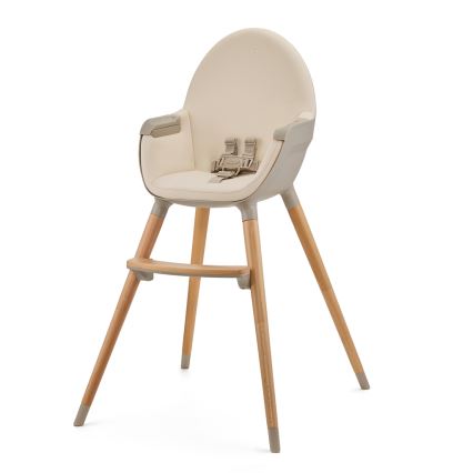 KINDERKRAFT - Esstischstuhl für Kinder 2v1 FINI2 Buche/beige