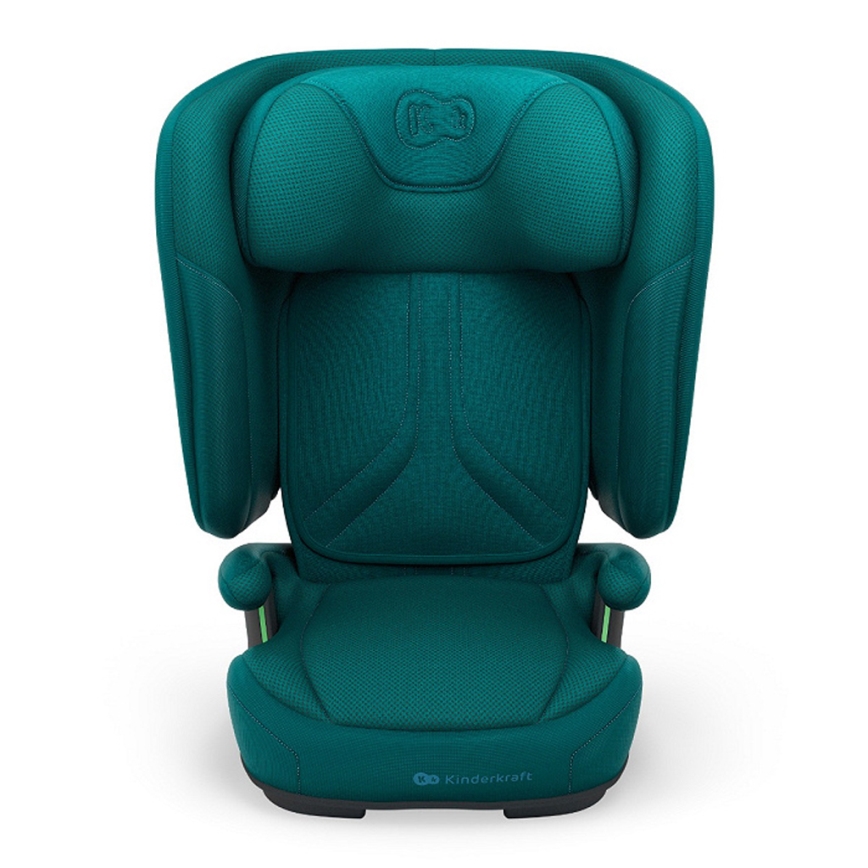 KINDERKRAFT - Faltbarer Autokindersitz UNITY 2 i-Size 100-150 cm türkis