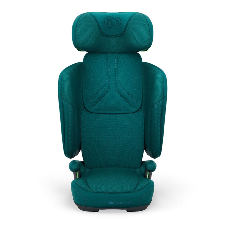 KINDERKRAFT - Faltbarer Autokindersitz UNITY 2 i-Size 100-150 cm türkis