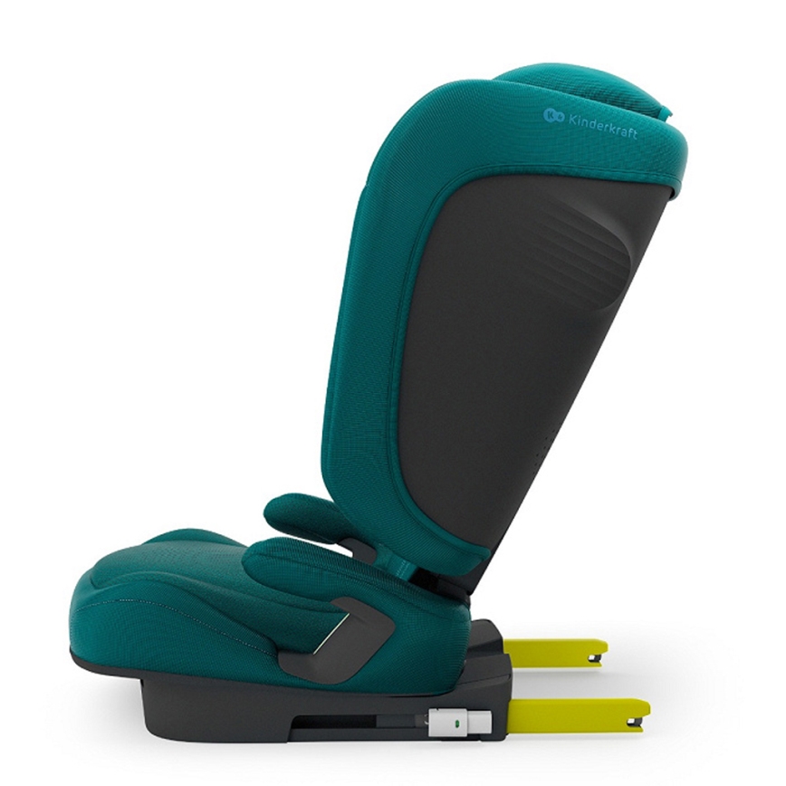 KINDERKRAFT - Faltbarer Autokindersitz UNITY 2 i-Size 100-150 cm türkis