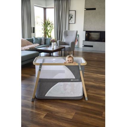KINDERKRAFT - Kinder-Reisebett 4in1 SOFI grau