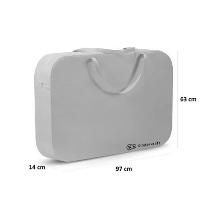 KINDERKRAFT - Kinder-Reisebett 4in1 SOFI grau