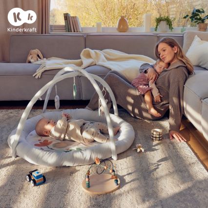 KINDERKRAFT - Kinder-Spieldecke COZYPLAY, grau