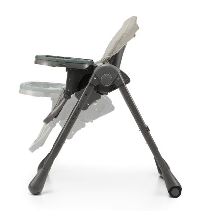 KINDERKRAFT - Kinderhochstuhl 2-in-1 TUMMIE grau