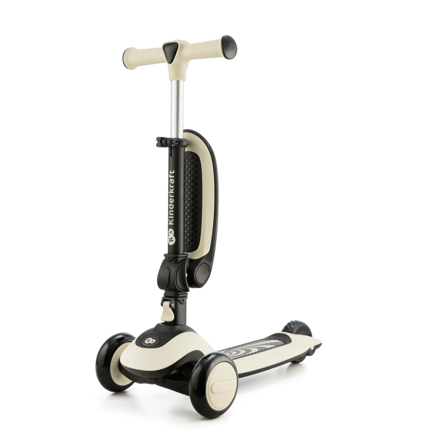 KINDERKRAFT - Kinderroller 2in1 HALLEY Stone White