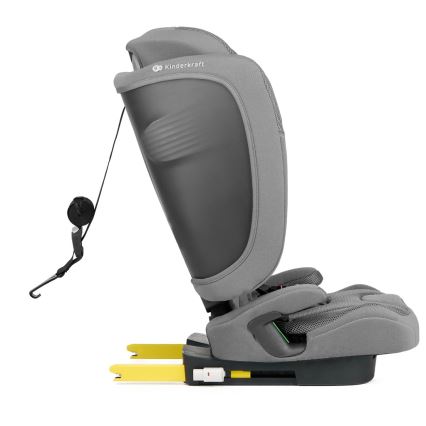 KINDERKRAFT - Kindersitz FIX2GO i-Size 76-150 cm grau