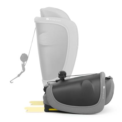 KINDERKRAFT - Kindersitz FIX2GO i-Size 76-150 cm grau