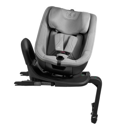 KINDERKRAFT - Kindersitz mit drehbarer Basis I-GUARD PRO i-Size 61-105 cm grau