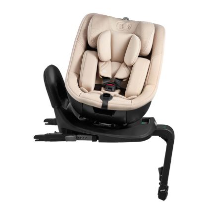 KINDERKRAFT - Kindersitz mit Drehbasis I-GUARD i-Size 40-105 cm beige