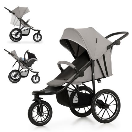 KINDERKRAFT - Kinderwagen HELSI2 grau