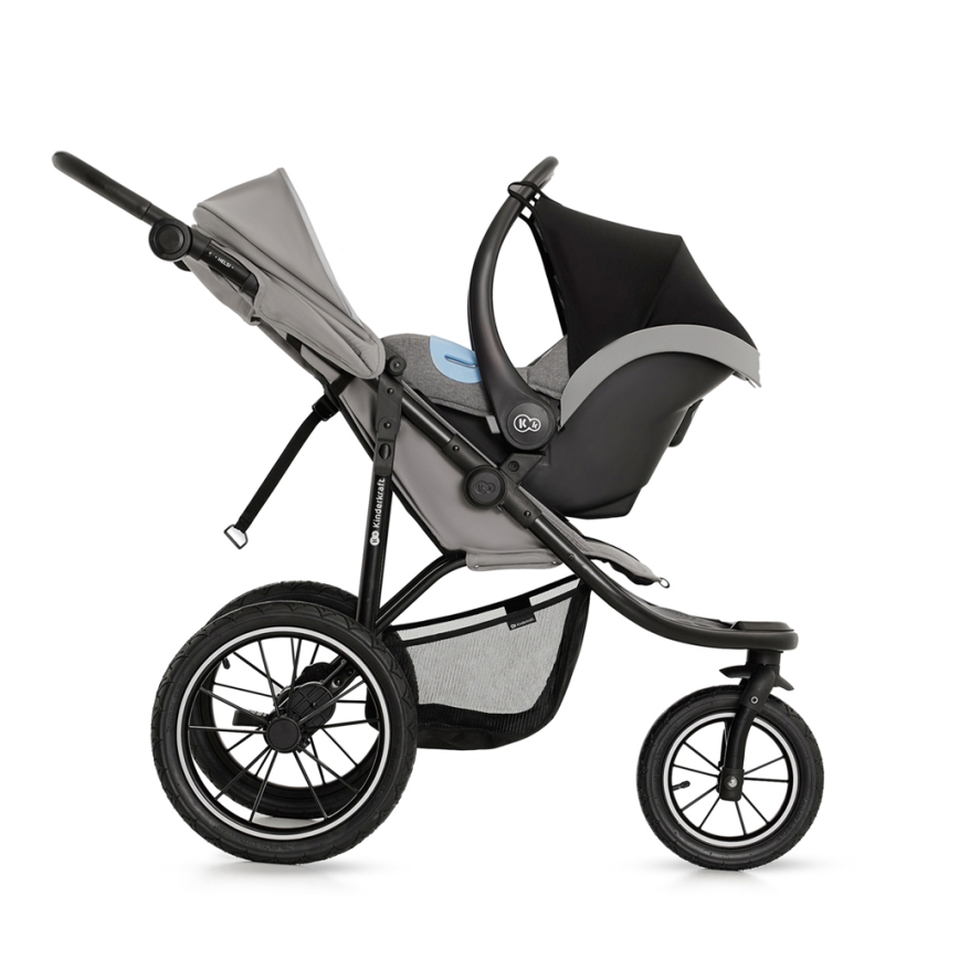 KINDERKRAFT - Kinderwagen HELSI2 grau